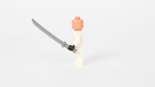 5x LEGO® Katana silber